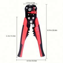 1pc Automatic Wire Stripping Pliers Multifunctional Portable Cable Cutter And Pliers For Wire Stripping, Cutting, And Crimping, Tools For Men
