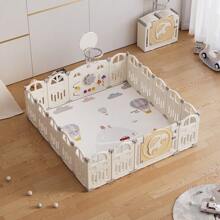 UBRAVOO Parques para Niños - Rosa-Blanco - Ver 7