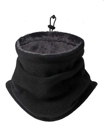 1 件青少年羊毛颈部保暖器，时尚秋冬保暖颈部围巾，男女通用，适合 10 岁以上男孩和女孩