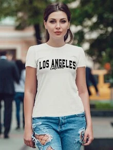 Women T-Shirts - 米色 - 查看 1