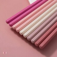 5セット カラフルマカロンデザイン合金製箸、滑り止め日本食器、キッチン用品、クリスマスギフト、学校用品