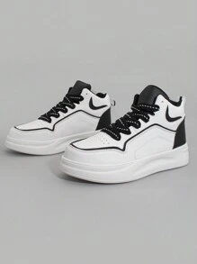 2023新款時尚的戶外女士皮鞋,具有防水,防滑,耐磨,除臭,舒適和輕便等特點,綁帶籃球鞋 - 彩色 - 查看 5