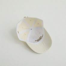 1 Gorra De Béisbol Para Niños Con Estampado De Letras En Inglés, Sombrero De Sol Ligero A Prueba De Viento Para Salidas De Primavera/verano 1 Unidad - Azul - Ver 5