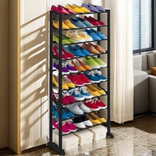 Zapatera de 10 Niveles para 30 Pares de Zapatos - Plateado - Ver 3