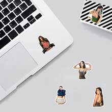 50 Pieces  DIY Cartoon Waterproof Motor Car Stickers Helmater Stickers Home Decal Stickers Back To School - Multicolor - View 9