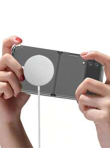 Transparent TPU Anti-Impact Phone Case For Samsung Z FLIP 3,4,5,6 - 無色 - 查看 4