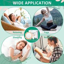 Castor Oil Pack Wrap, 20Pcs Disposable Castor Oil Packs, Highly Absorbent, Self-Adhesive Castor Oil Wrap - 卡其色 - 查看 5