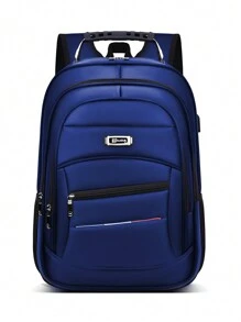 Men Functional Backpacks - Màu xanh hải quân - Xem 4