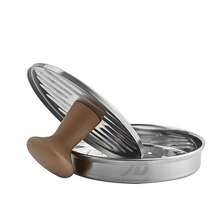 Stainless Steel Burger Press Patty Maker For Diy Hamburger - Silver - View 4