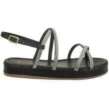 Women Flat Sandals - 黑色 - 查看 7
