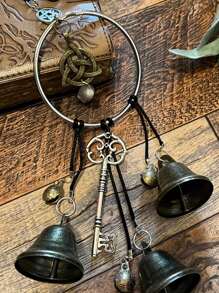 1pc Bell Door Handle Decoration Willow Wind Chime Home Decor,Home Decor ,Room Decor,Wall Decor Gifts Birthday Graduation