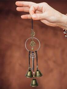 1pc Bell Door Handle Decoration Willow Wind Chime Home Decor,Home Decor ,Room Decor,Wall Decor Gifts Birthday Graduation