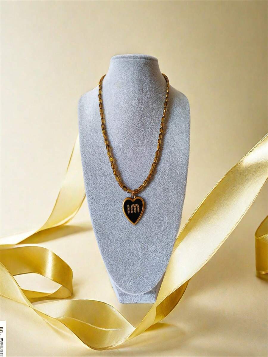 2024冰雪之恋！活力设计，不对称人造玻璃水晶串珠项链！时尚优雅的锁骨设计，凸显玻璃吊坠的特别个性！