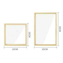 1 件壓花相框 Diy 手工乾燥植物標本展示透明壓克力裝飾畫框 - 原木色 - 查看 2