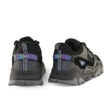 Men Sneakers - Negro y plata - Ver 5