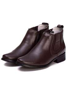Women Ankle Boots & Booties - Cà phê nâu - Xem 1