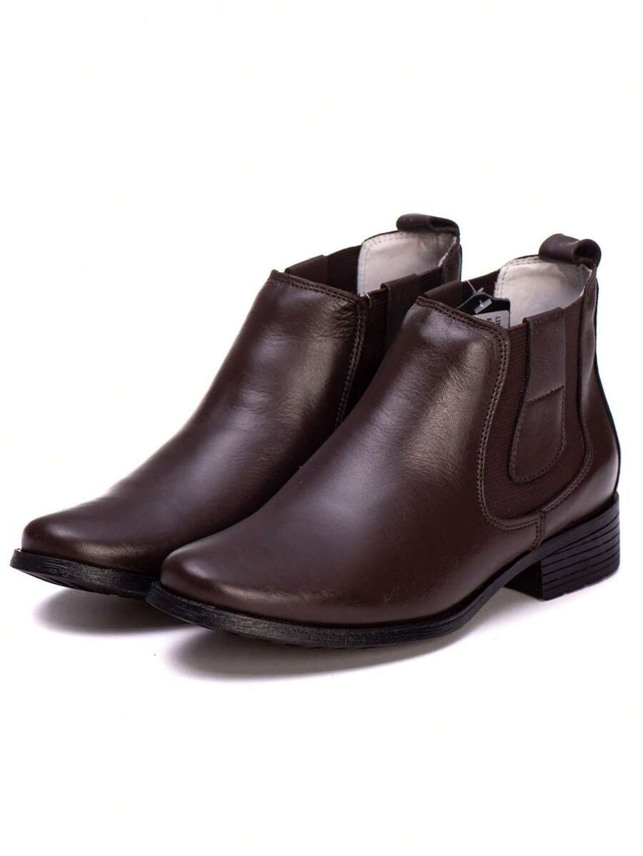 Women Ankle Boots & Booties - Cà phê nâu - Xem 1