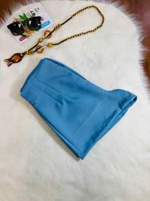 Women Shorts - Baby Blue - View 3