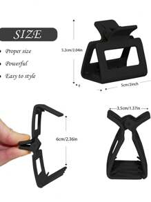 4 cái Vuốt tóc phong cách giản dị cho nữ, để trang trí - Nhiều màu - Xem 7