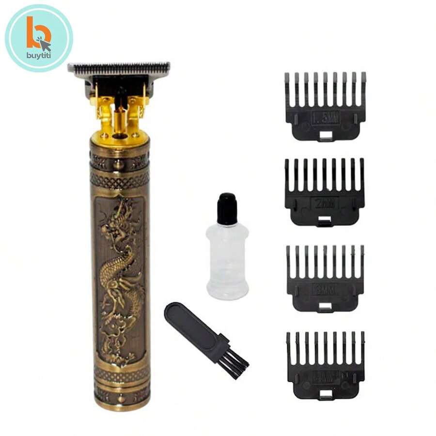 BUYTITI Máquina para cortar cabello de dragón MR-098P - Dorado - Ver 1