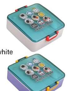 Loncheras Escolares Para Niños Y Niñas - Blanco - Ver 2