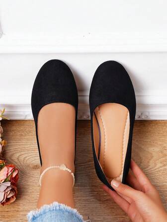 Women's Flat Shoes Anti-Slip Work Shoes For Office And Dancing Valentines