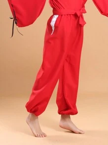 Kimono Cosplay Costume Costumes For Men And Women Anime Japanese Kimono Drama Performance Clothing Halloween Carnival Party - Red - View 6