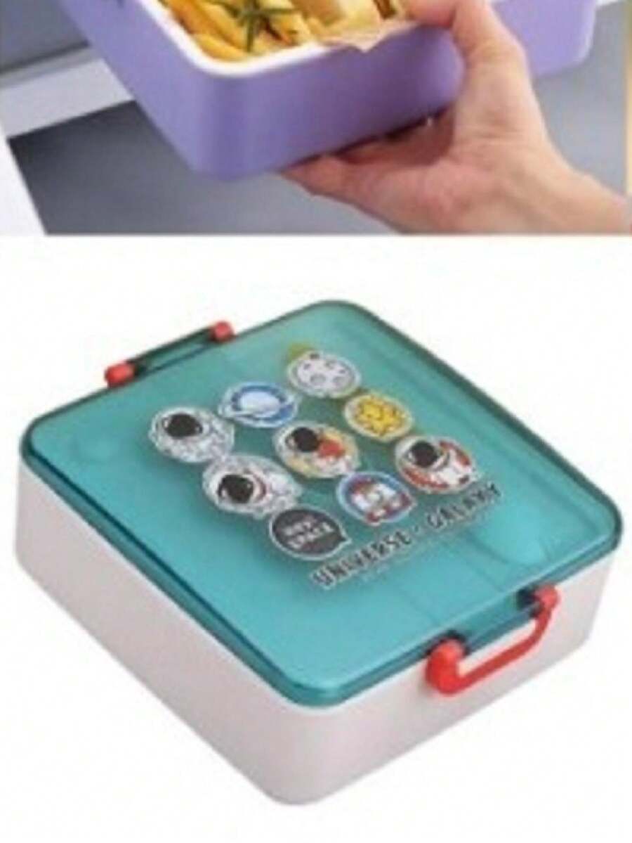 Loncheras Escolares Para Niños Y Niñas - Blanco - Ver 1