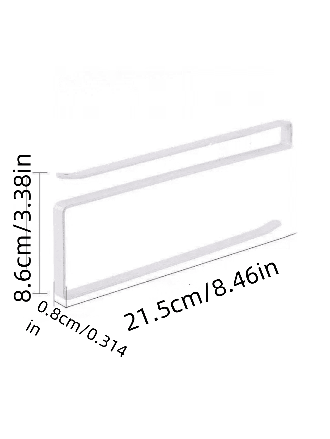 1pc Kitchen Paper Towel Holder Without Drilling Cabinet Roll Paper 1pc-kitchen-paper-towel-holder-without-drilling-cabinet-roll-paper