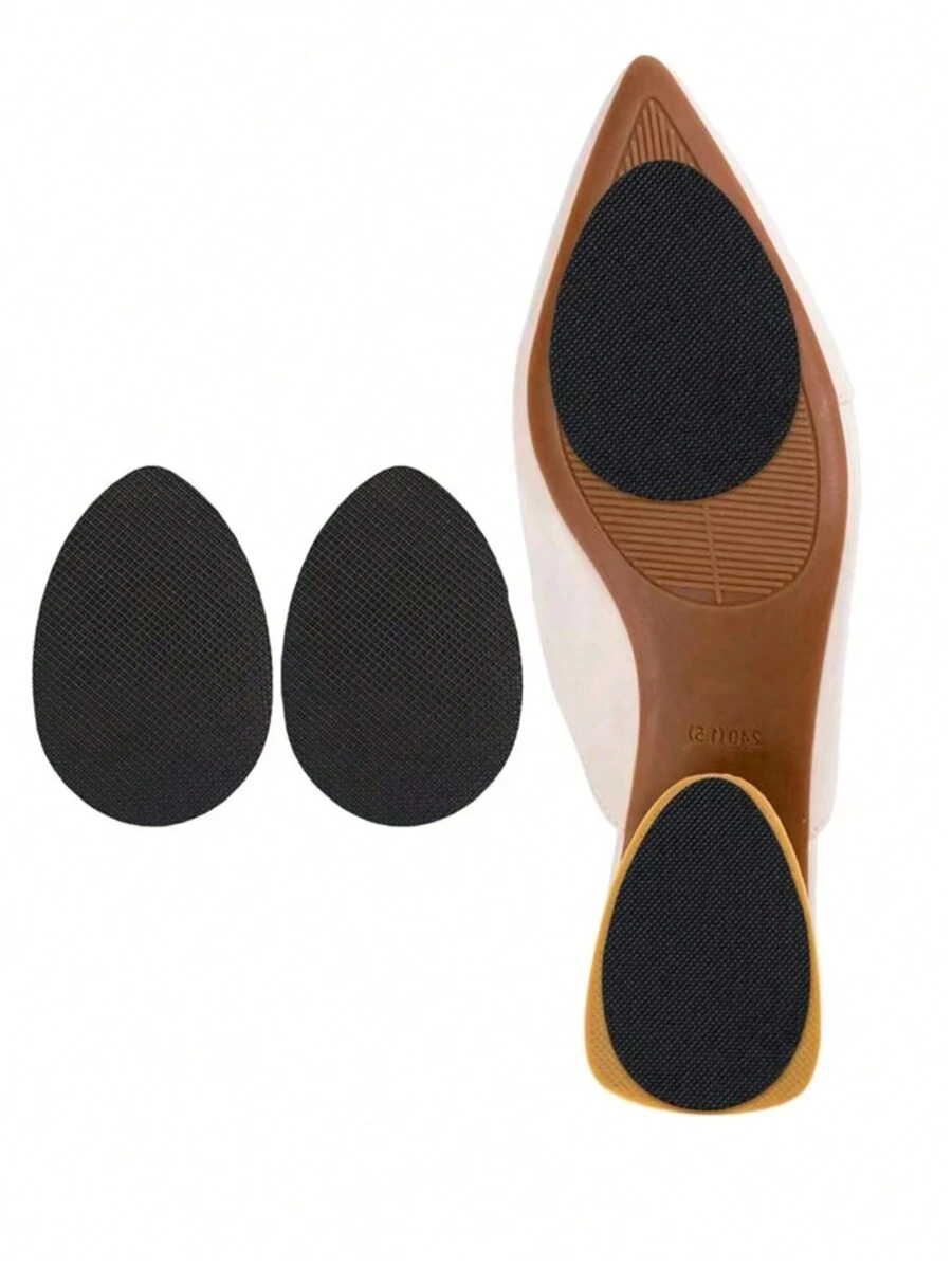 60 Paar Anti-schoen Stick Pad Sticker Voor Schoenzolen Hak Tap Schoenen Vrouwen Hielkranen Herenschoenen Anti Buitenzool Zelfklevende Schoenbeschermer Hoge Hak Antislip Stickers