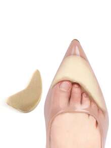 Anti-Friction And Pressure Relief Shoe Toe Inserts For Comfortable Fit - Apricot - View 4