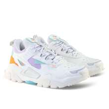 Men Sneakers - 白色和淡紫色 - 查看 2