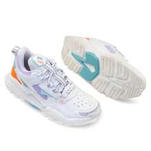 Men Sneakers - 白色和淡紫色 - 查看 3