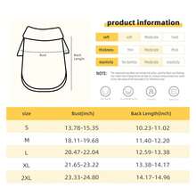 春季狗狗衣服法国斗牛犬 Polo 衫刺绣狗狗衬衫宠物幼犬 T 恤衣服服装外套上衣 - 黃色 - 查看 2