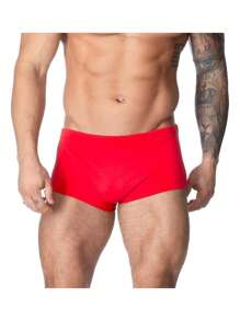 Men Swim Shorts - Red - View 2