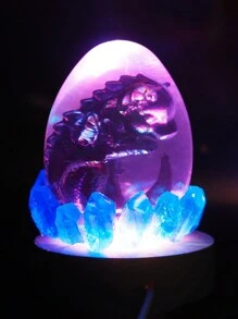 DIY Epoxy Resin Mold, Dragon Egg Mold For Resin Casting 3D Dragon Shape Epoxy Resin Silicone Mold Set Lamp Base For DIY Resin Epoxy Casting Craft, Polymer Clay, Home Decor, Gift