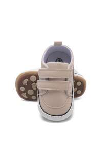 1雙中性純色pu皮革勾環和繫帶防滑橡膠平底休閒運動鞋,適用於日常活動和所有季節