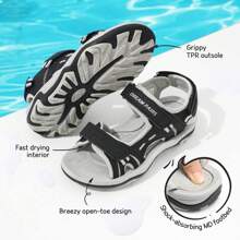 Boys Girls Fashion Athletic Summer Sports Sandals(Toddler/Little Kid/Big Kid) - 彩色 - 查看 7
