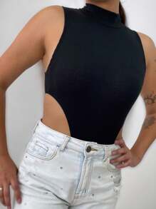 Women Bodysuits - Negro - Ver 1