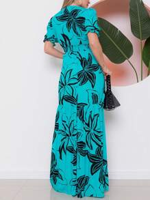 Women Dresses - Màu xanh lam - Xem 2