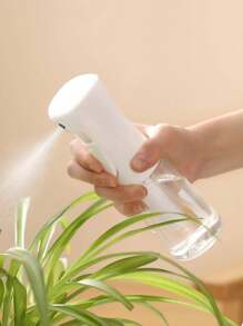 1pc 200ml Botella De Spray De Alta Presión Prensa Jardinería Riego Botella De Spray Botella Recargable Multifunción Spray Continuo Regadera Salón Peluquería Aspersor - transparente - Ver 11