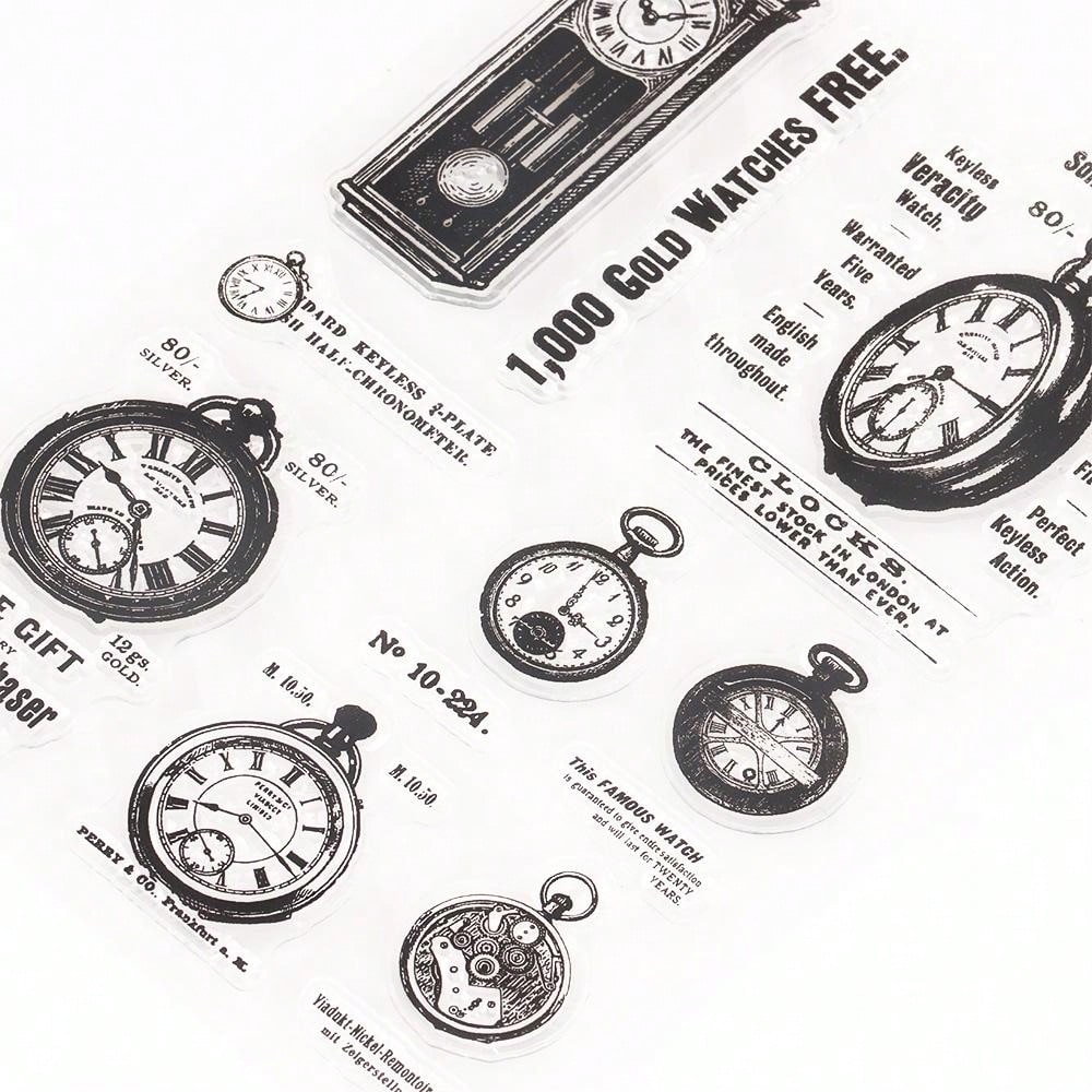 GLOBLELAND Schaf Stempel Set - Transparente Silikonstempel Für Karten & Scrapbooking