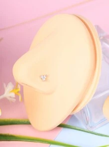 CIZME 8 piezas/set Pendientes de nariz de plata y oro para mujeres de 18G 20G, pendientes de nariz en forma de sacacorchos en L, pendientes de nariz de acero inoxidable, joyas de piercing de nariz de acero inoxidable para fosa nasal