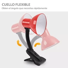 Lampara De Pinza Y Escritorio Con Iluminacion 40 W - Multicolor - Ver 6