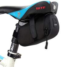 B-SOUL Bike Tail Bag Saddle Bag Mountain Bike Road Folding Bike Cushion Bag Bike Tail Bag