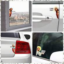 Jesus Ich Sah Diesen Aufkleber Pet Jesus Aufkleber Auto Aufkleber Lustig Für Auto, Fahrzeug, Lkw, Fenster, Laptop, Wasserflasche, Stoßstange, Skateboard, Computer, Rucksackbedarf