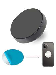 5Piezas Soporte Magnético para Celular Coche Casa Oficina - Negro - Ver 2