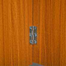 HOMCOM Mesa de Comedor Plegable con Ruedas Mesa Auxiliar Multifuncional con 2 Alas Abatibles 120x80x73 cm Blanco y Teca