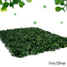 50 Pieces Artificial Foliage Per Meter Synthetic Wall For Wall Decoration 60 X 40 Artificial Grass For Outdoors Easy Installation Artificial Foliage Wall With Natural Appearance