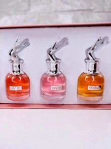 Set de 3 piezas perfume para mujer Frescas notas florales y afrutadas  3*100ml - transparente - Ver 4